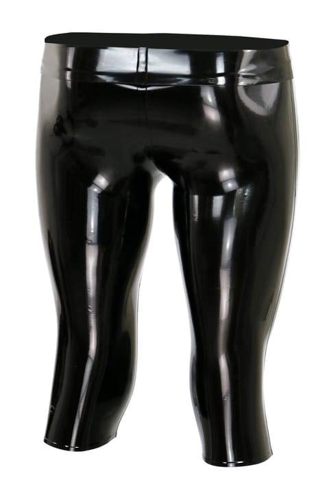 Latex ¾ Pants CLASSIC black